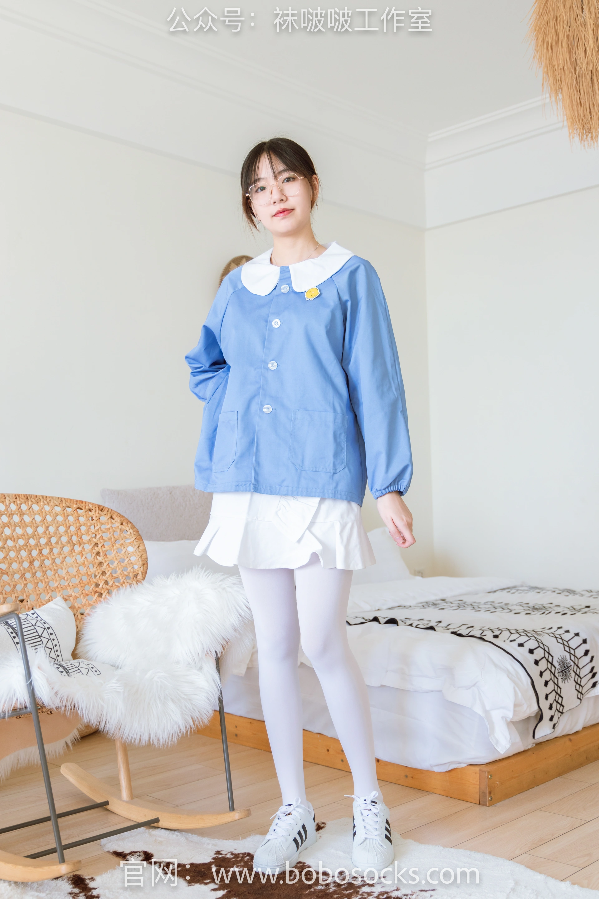 [BoBoSocks袜啵啵]NO.093 小甜豆-贝壳头、厚白丝 2