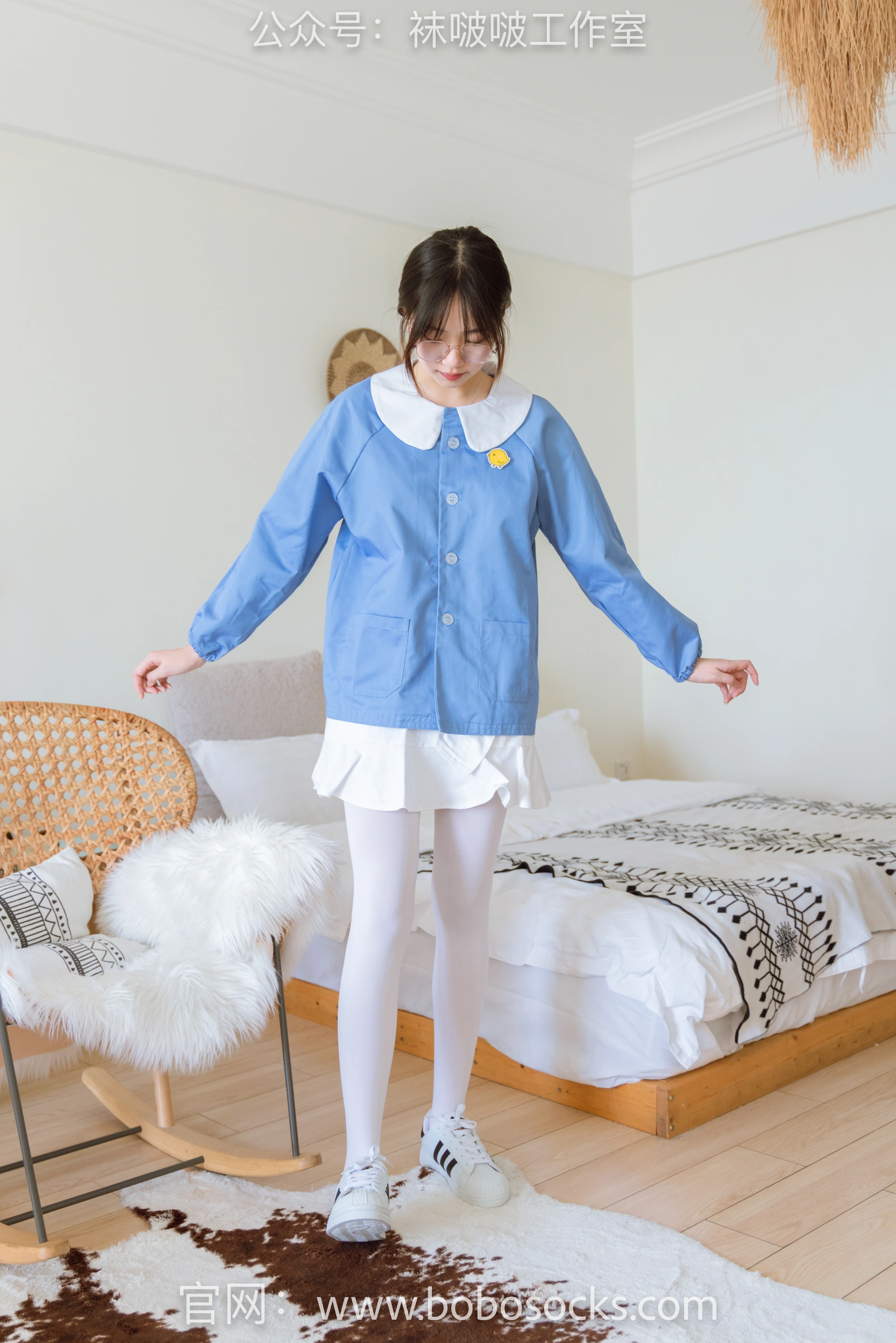[BoBoSocks袜啵啵]NO.093 小甜豆-贝壳头、厚白丝 3