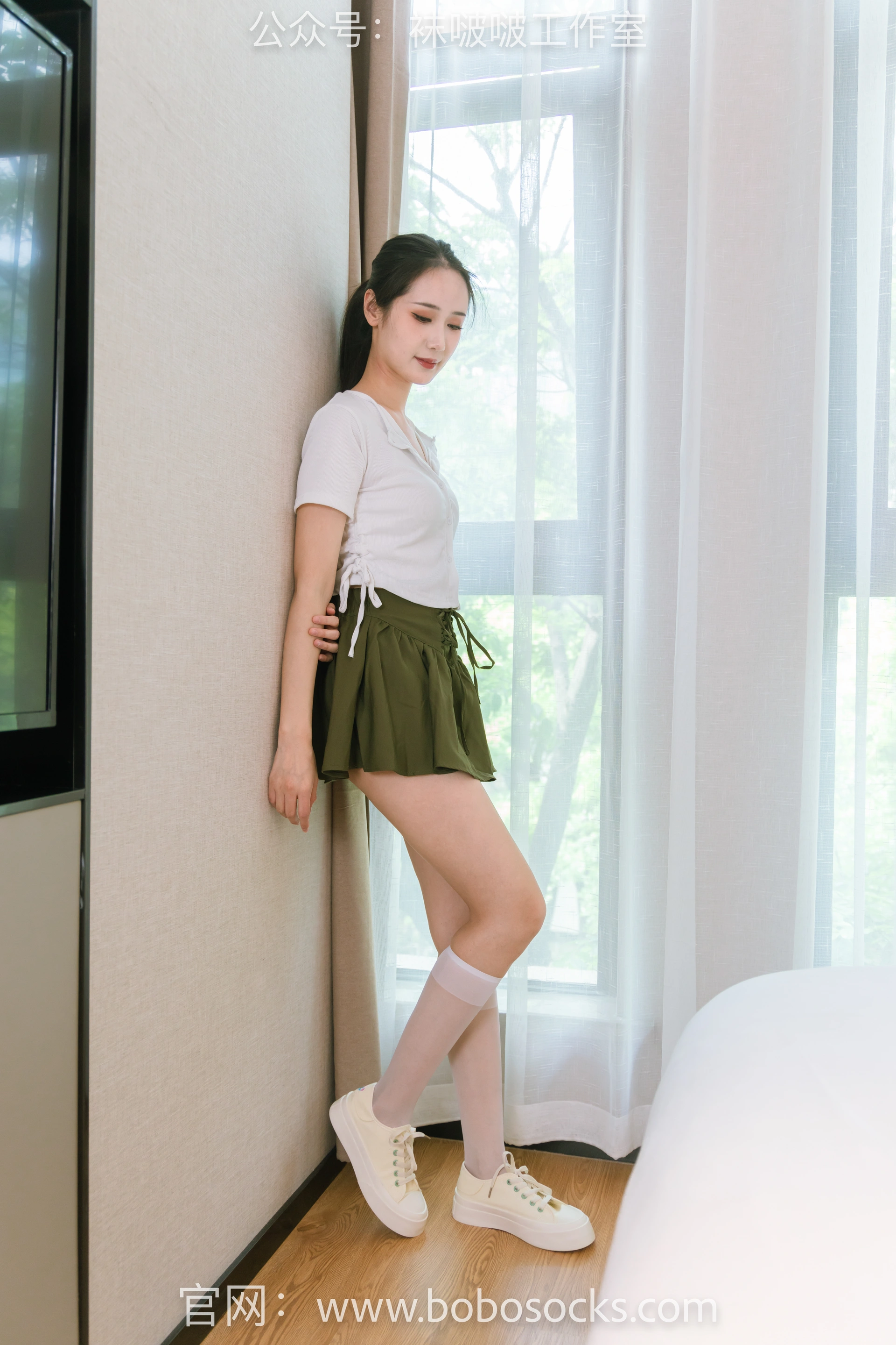 [BoBoSocks袜啵啵]NO.095 小安-板鞋、小腿丝袜 2